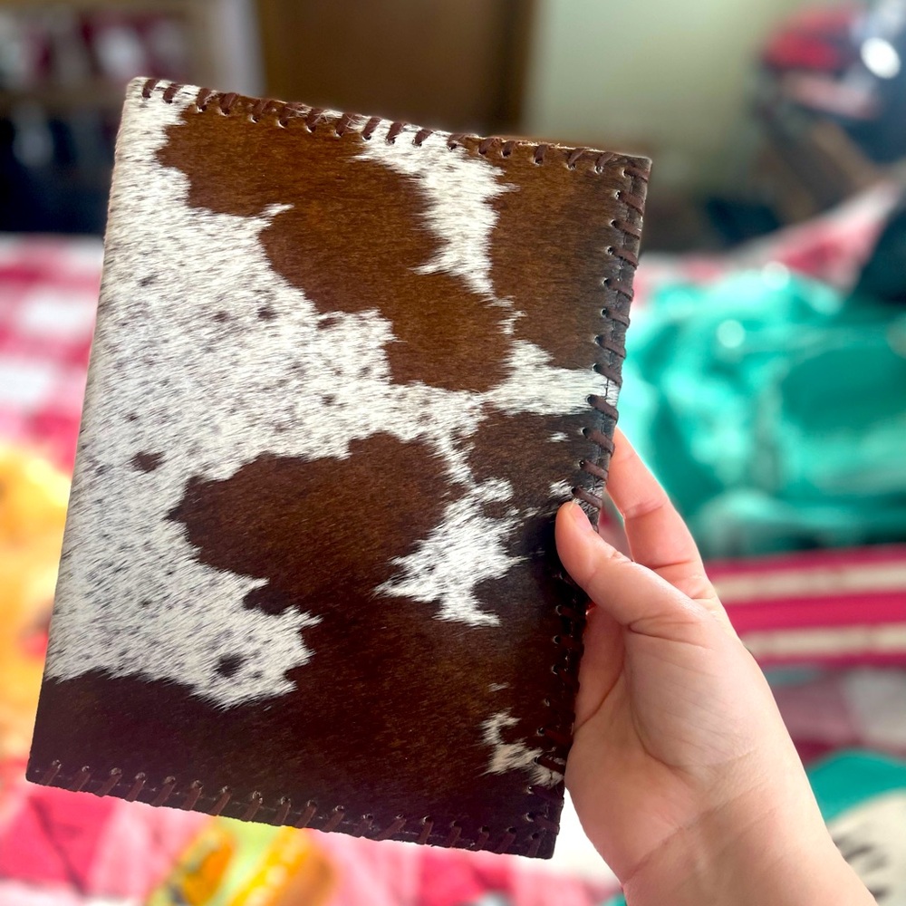 Cowhide Bible / Book Cover